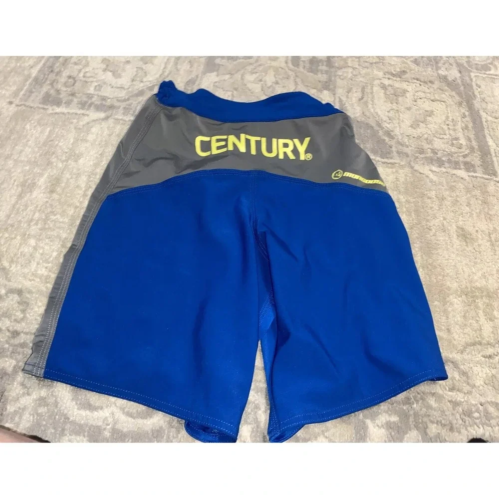 Century MONGOOSE Men's Size 28 MMA Cage Ju Jitsu‎ Shorts Blue